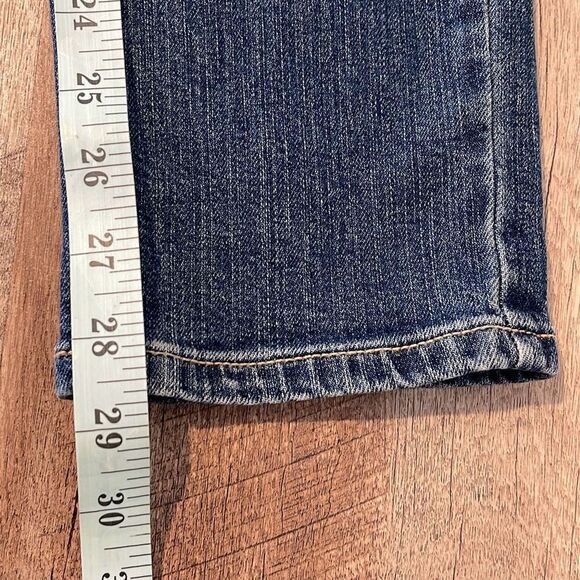 Banana Republic Women's Girlfriend Mid-Rise Straight Leg Jeans Blue Size 26/2 - Picture 8 of 8